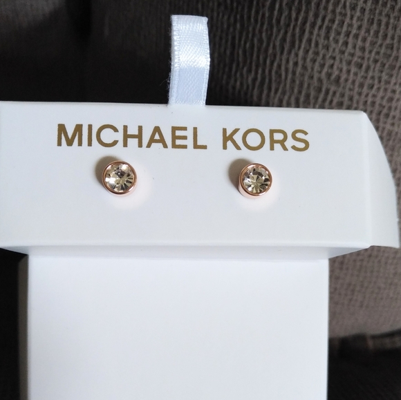 ✨️HP✨️ Michael Kors Rose🌹 Gold💛 Heritage Heart Set - NIB - Picture 8 of 15